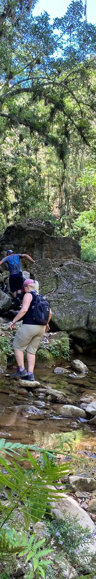 Wanderung zum Wasserfall